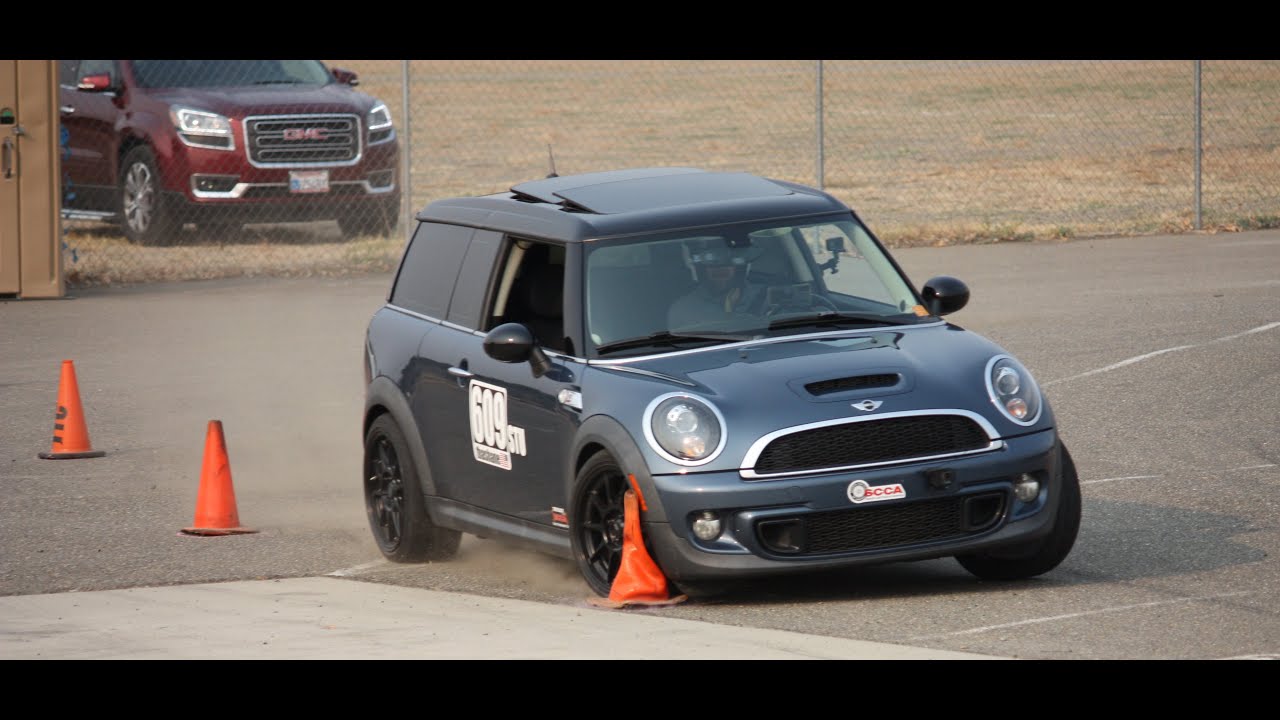 TTC Autocross 2022-race 12 comparison video r55 MINI clubman - YouTube