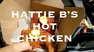 Nashville's Hot Chicken Hattie B's Super Spicy Chicken Tenders!