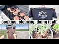 GET IT ALL DONE | WHAT'S FOR DINNER | MOM OF 4 DAY IN THE LIFE SUMMER 2021