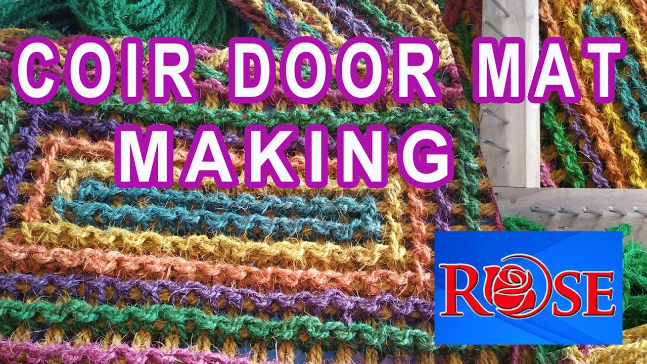 Coir Door Mat Making,  kerala school sasthrothsavam, കയർ കൊണ്ടുള്ള ചവിട്ടി നിർമാണം, Work Experience