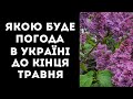 СИНОПТИК РОЗПОВІЛА, ЯКОЮ БУДЕ ПОГОДА В УКРАЇНІ ДО КІНЦЯ ТРАВНЯ