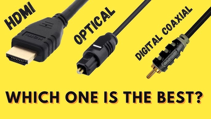 hybrid strukturelt Fredag HDMI ARC vs. Digital Optical (TosLink) | How to get the best sound - YouTube