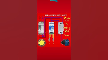 Mạch điện bơm nước