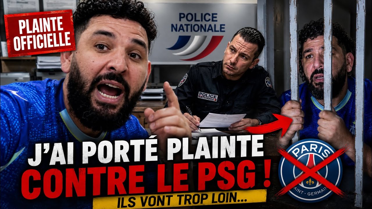 JE PORTE PLAINTE CONTRE LE PSG ( PSG VS ARSENAL )