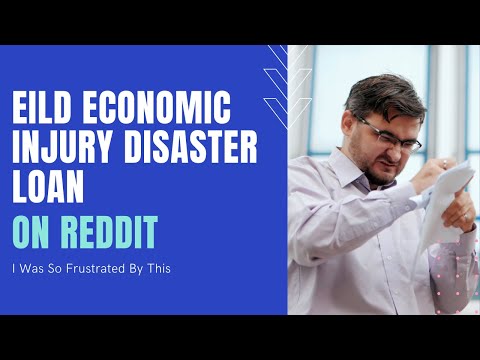 EIDL Economic Injury Disaster Loan On Reddit