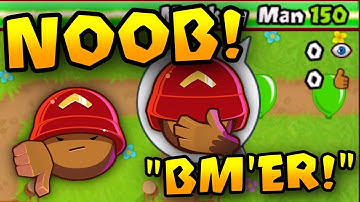 NOOB Gets DESTROYED! He Was FACEPALMING ME! (Bloons TD Battles)