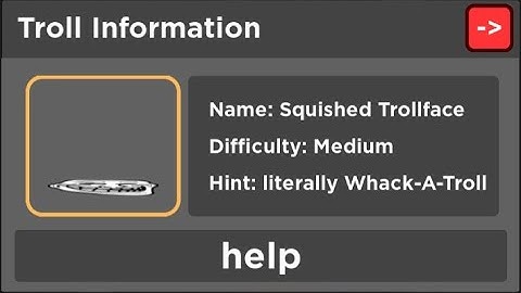 Find The Trollfaces Rememed - How to get Squished Trollface