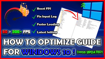 🔧 How to Optimize Windows 10 For Gaming and Performance in 2020/ Most Recent Settings!