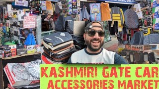 kashmiri gate car accessories market | car spare parts market | Music System market | Day 304