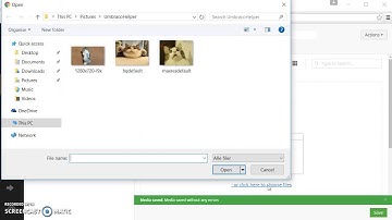 Umbraco 7.4.3 - Create media folder and upload an image