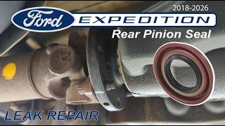 2018-2026 Expedition Rear Pinion Seal Leak Repairreplacement