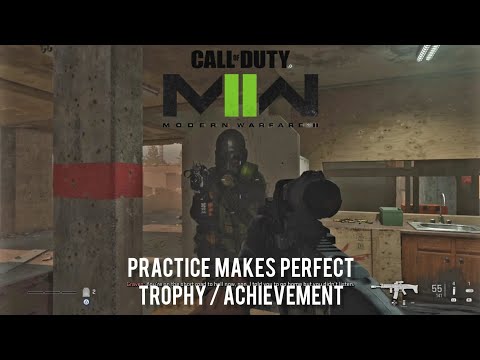 Call of Duty Modern Warfare 2 - Practice Makes Perfect Trophy / Achievement Guide [GHOST TEAM]