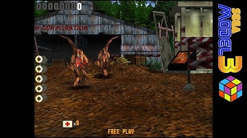Supermodel Tutorial (Sega Model 3) | Gun Setting | The Lost World: Jurassic Park (Arcade Version)