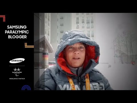 Christiane Putzich | Good morning from PyeongChang! | Samsung Paralympic Blogger | PyeongChang 2018
