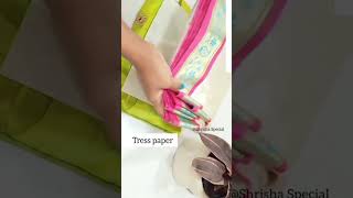 How to store saree in cupboard Saree organizeSaree tips marathiyoutuber trendingmarathisong