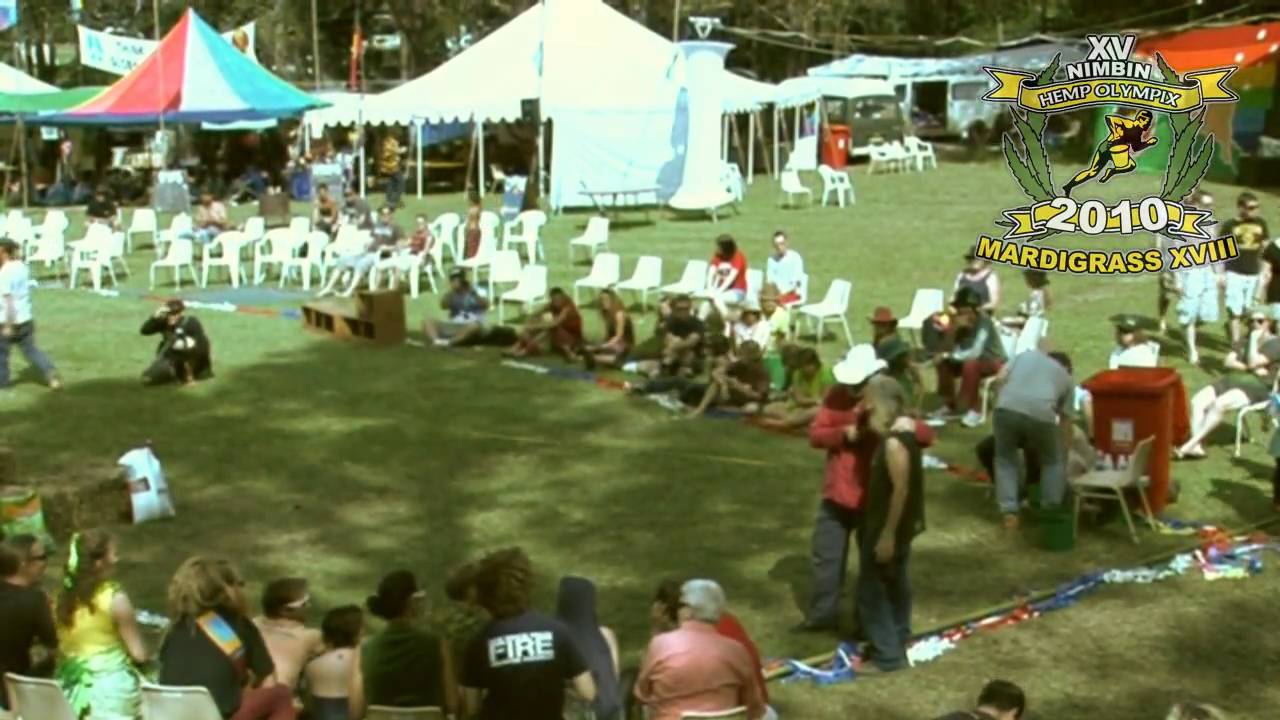 2010 HEMP OLYMPIX Mens Final - Bong Throw and Yell