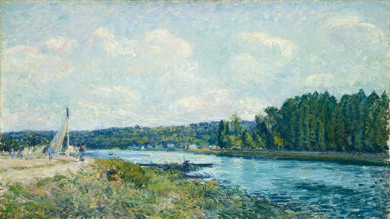 Relaxing Music to Alfred Sisley- Art Music - No Ads