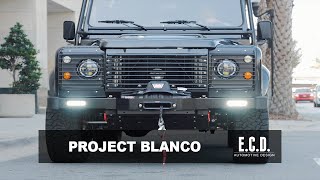 Fully Restored D110 with Custom Rag Tops | Project Blanco | E.C.D. Automotive Design