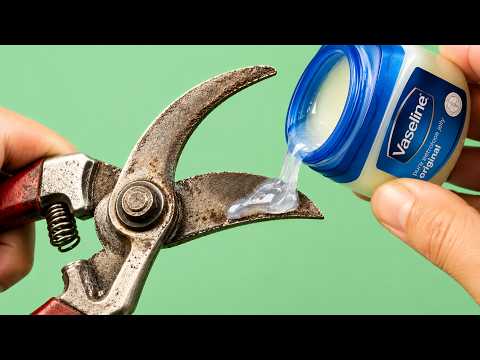 Ingenious Trick To Sharpen Pruning Shears As Sharp As A Razor