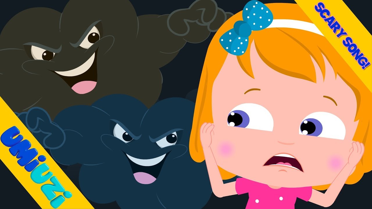 Umi Uzi | Thunder Lightning | Halloween Songs | Original Songs For kids