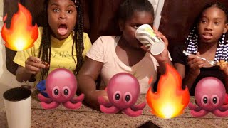 SPICY OCTOPUS CHALLENGE‼️