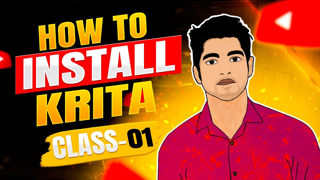 How to Install in Krita Software (Class- 01) | Bangla Krita Tutorial ...