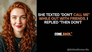 She Texted “Don’t Call Me” While Out With Friends… So I Replied, “Then Don’t Come Back.”