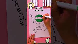 Teenage Mutant Ninja Turtles Coloring Pages!