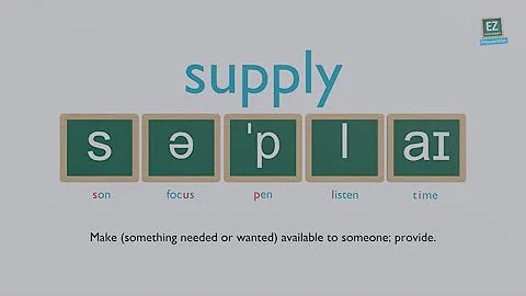 How to pronounce supply ?