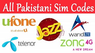 All Pakistan Sim Codes | Pakistan All Networks SIM Codes | Pak Sim Codes App screenshot 5