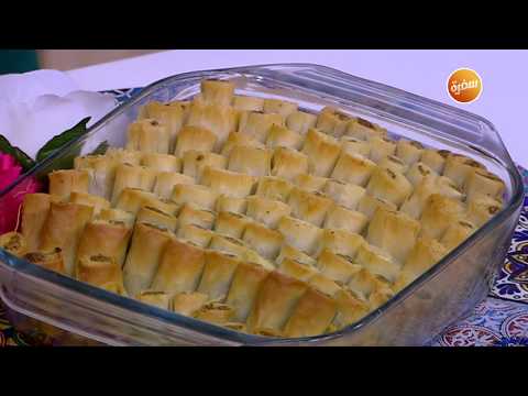 طريقة عمل حلو البقلاوة بالكنافة