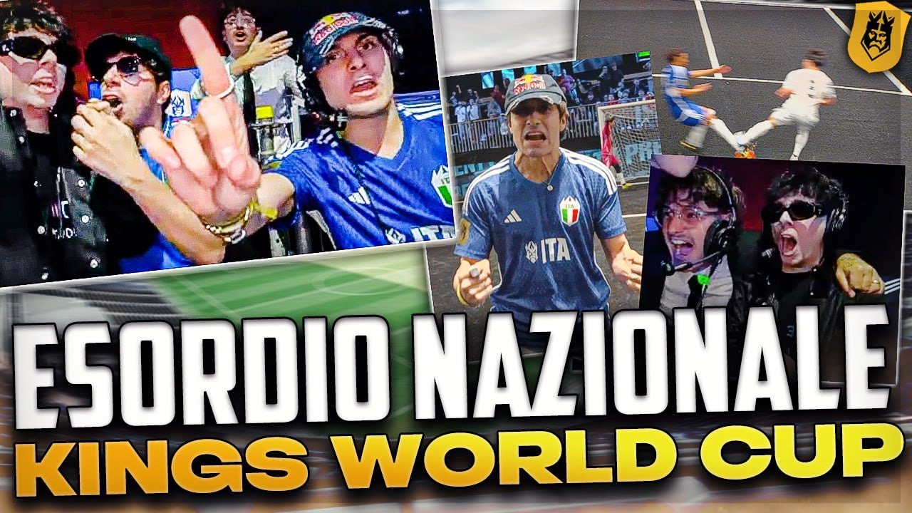 ESORDIO DELLA NAZIONALE al MONDIALE della KINGS WORLD CUP NATION