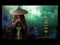 Raya and the last dragon 2021  dvd menu walkthrough