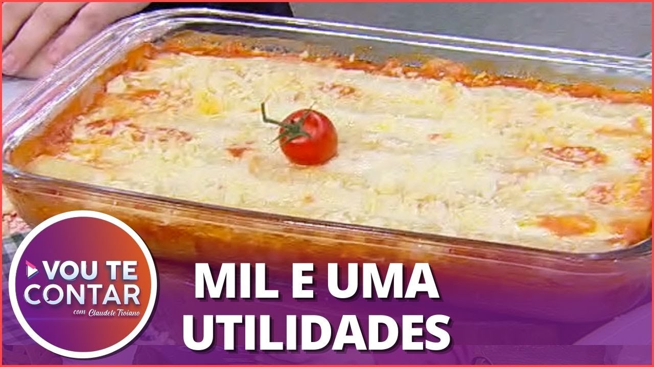 Saiba como utilizar massa de pastel para fazer lasanha, rondelli e mais