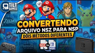 NSZ para NSP: Tutorial Definitivo 2026 (Sem Erros e Sem Travas!)
