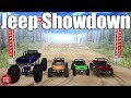 SpinTires MudRunner: THE ULTIMATE JEEP SHOWDOWN! (Truck Night In America)