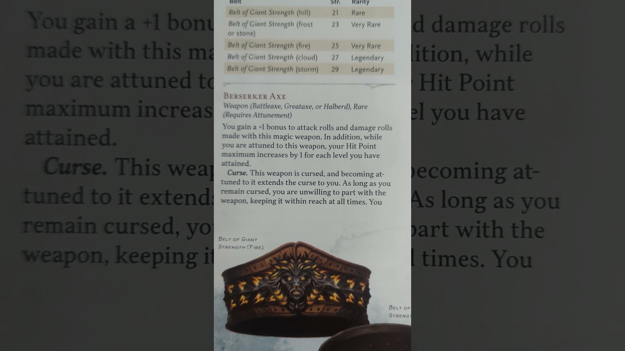 Berserker Axe - DnD 5.24e