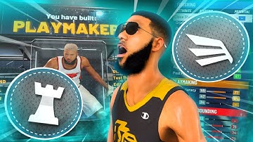 This "PLAYMAKER" Build Has CONTACT DUNKS and 80+ 3PT in NBA 2K21 | This Build Will Break NBA2K21