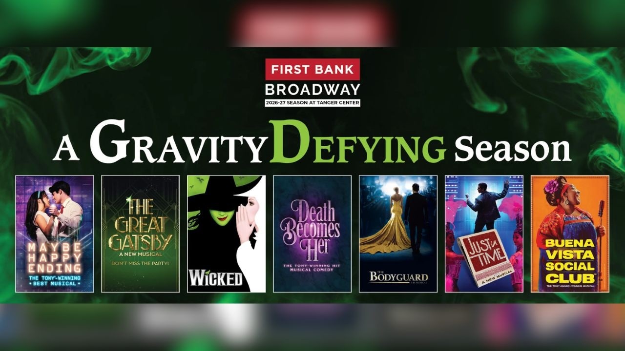 Tanger Center Announces 2026-2027 First Bank Broadway Season - YouTube