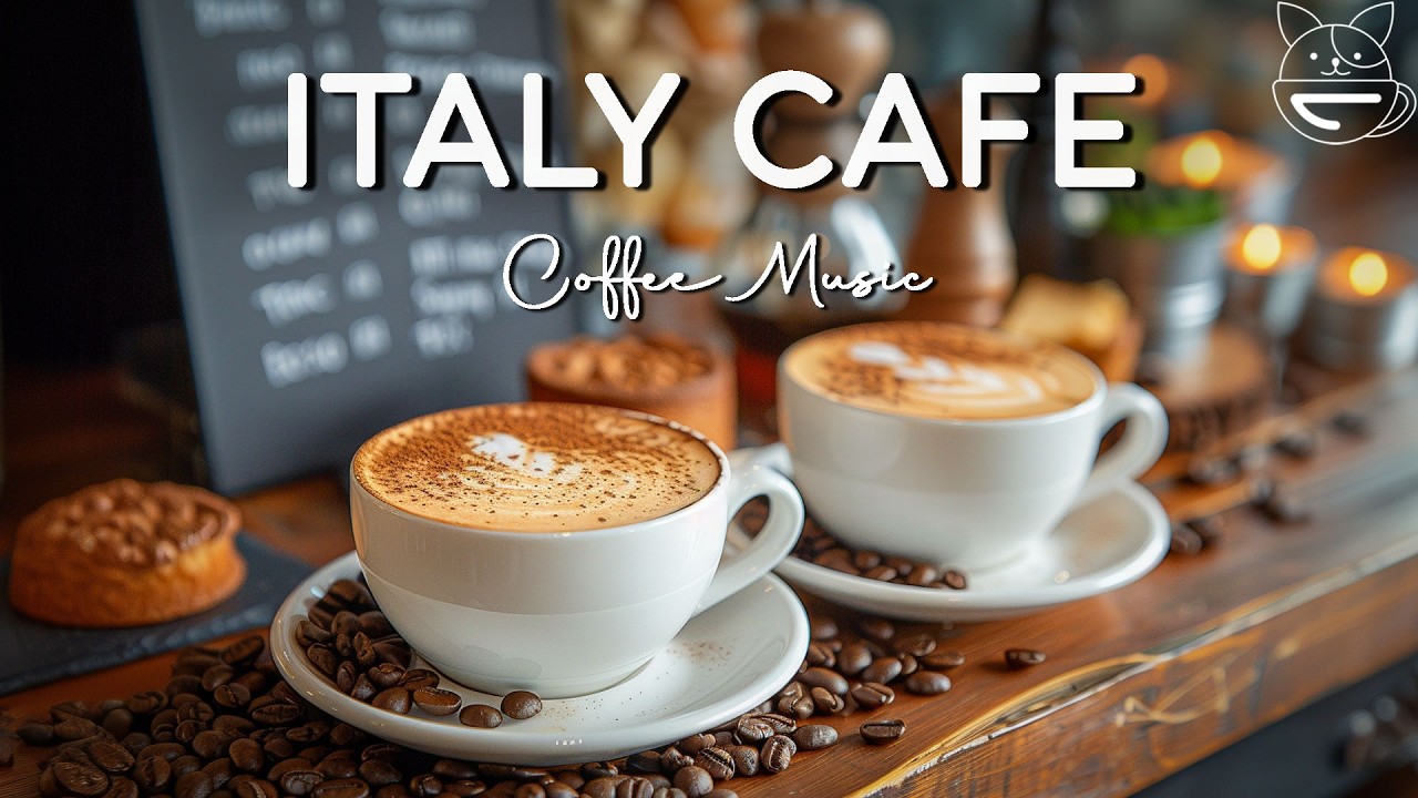 Morning Jazz Music | Italy Café Ambience & Relaxing Bossa Nova Jazz for Study, Work and Relaxation