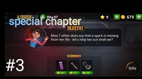 Miss T often does say that a spark is missing from her life - let