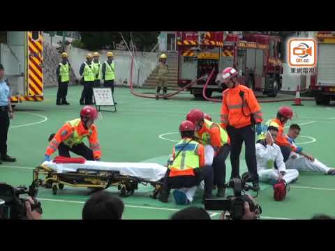 跨部門反恐演習270人參與　港恐襲級別維持中度