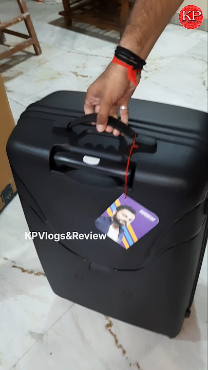 American Tourister 68cm Trolley Unboxing | Medium Size Trolley Bag |