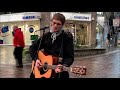 BRADFORD BUSKER (Frankie Porter) Sings "A Spaceman Came Travelling"