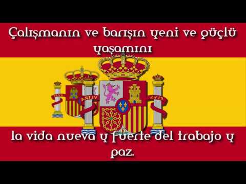 İspanya Milli Marşı Türkçe Altyazılı - National Anthem of Spain (1939-1975) - Marcha Real -