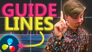 How to Add GuideLines in Davinci Resolve! The EASY Way.