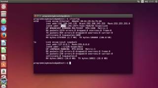 Linux Command Line Tutorial For Beginners 35   ifconfig command