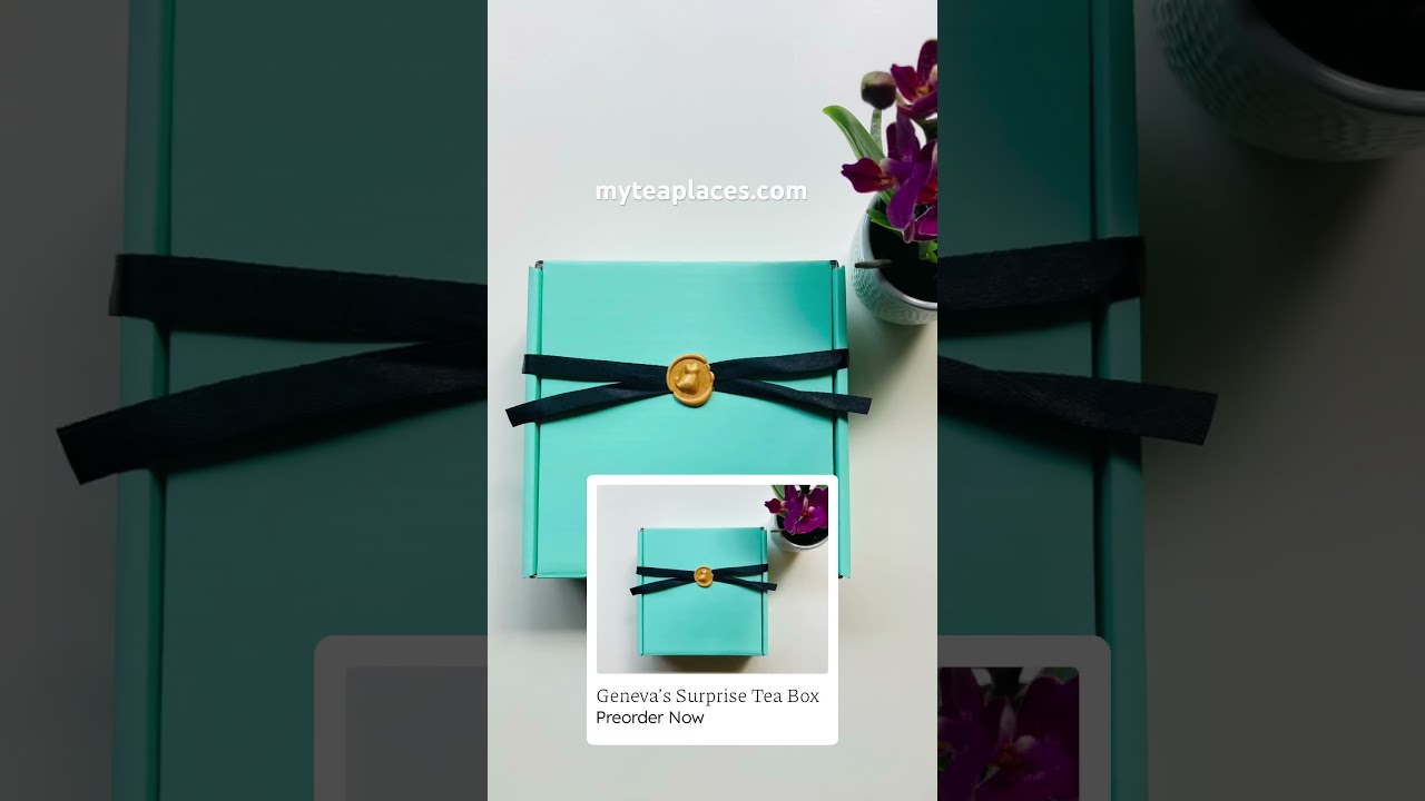 Experience 5 premium single-origin teas from My Tea Places in the Geneva Surprise Tea Box 📦😸🐾🌱🍵