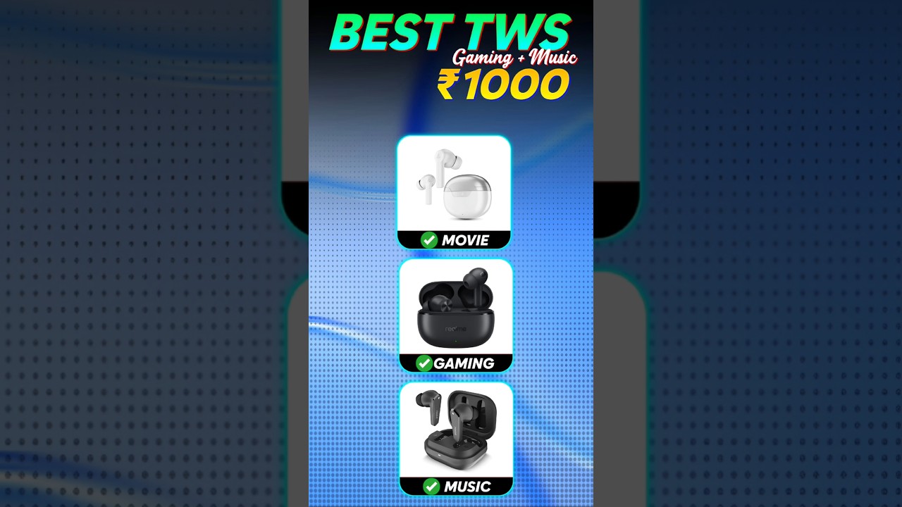 Best tes under 1000 🤯 earbuds under 1000 