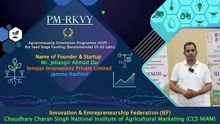 M/s. Innojas Innovationz, shares their experience of Cohort 12 Incubation Program | IEF of CCS NIAM